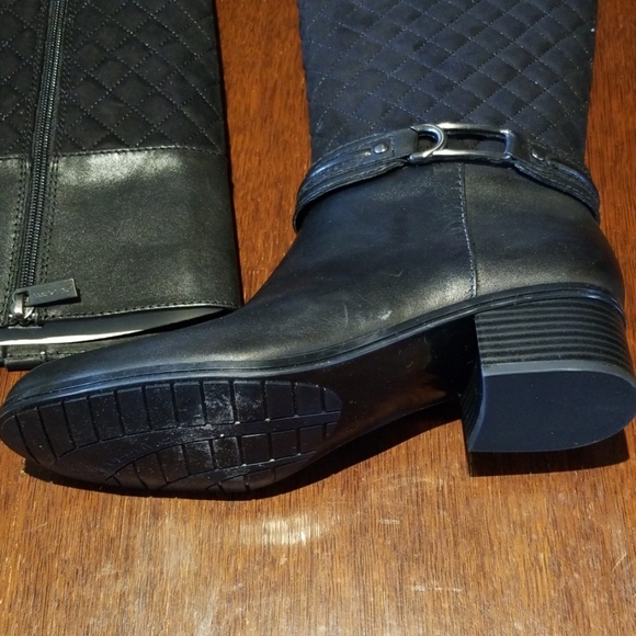 BANDOLINO BOOTS Size 8 M BLK/BLK LE BOOTS. - Picture 3 of 8